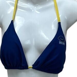 Collegiate UCSB Blue Bikini Top size XL
